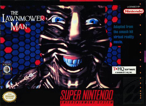 Carátula del juego The Lawnmower Man (Snes)