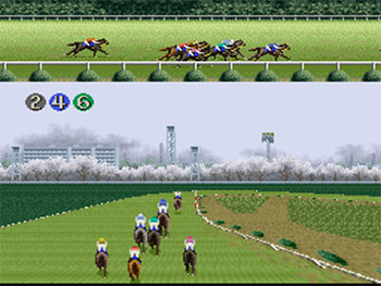 Pantallazo del juego online Leading Jockey (SNES)