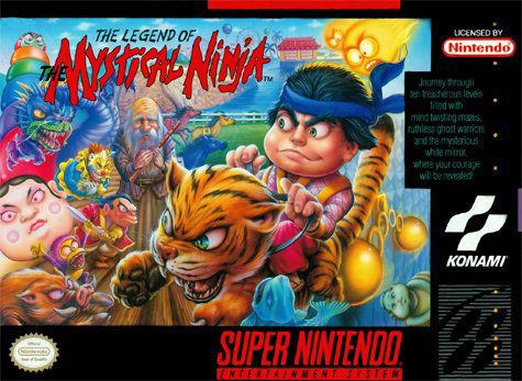 Carátula del juego Legend of the Mystical Ninja (Snes)