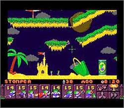 Pantallazo del juego online Lemmings 2 - The Tribes (Snes)