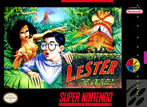 Carátula del juego Lester the Unlikely (Snes)