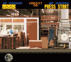 Pantallazo del juego online Lethal Enforcers (Snes)