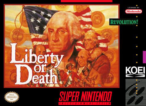 Carátula del juego Liberty or Death (Snes)