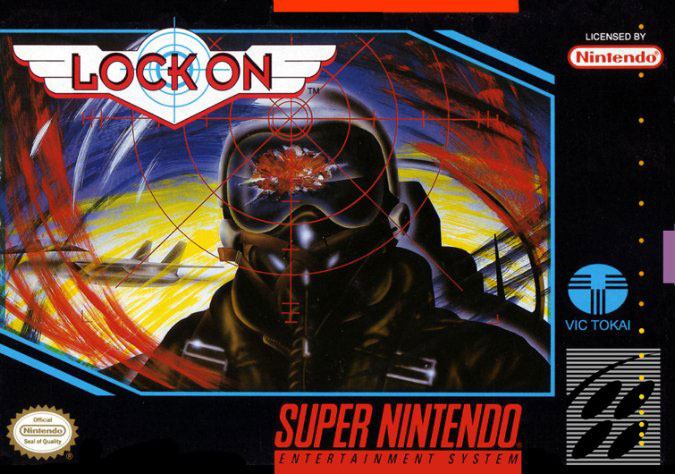 Carátula del juego Lock On (Snes)