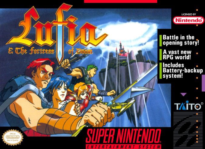 Carátula del juego Lufia & The Fortress of Doom (Snes)