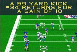 Pantallazo del juego online Madden NFL 95 (Snes)