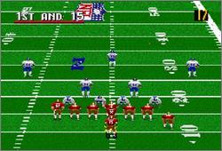 Pantallazo del juego online Madden NFL 96 (Snes)