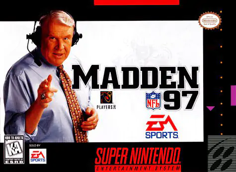 Portada de la descarga de Madden NFL 97