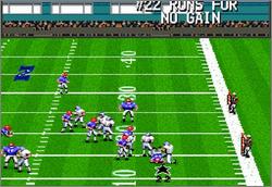 Pantallazo del juego online Madden NFL '93 (Snes)