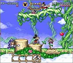 Pantallazo del juego online The Magical Quest starring Mickey Mouse (Snes)