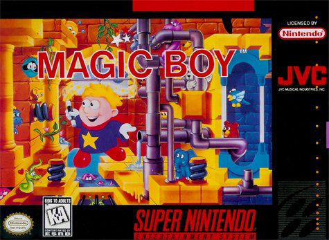 Carátula del juego Magic Boy (Snes)