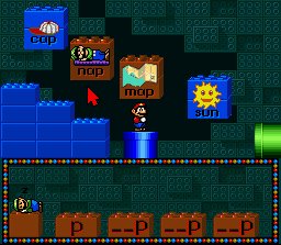 Pantallazo del juego online Mario's Early Years Fun with Letters (Snes)