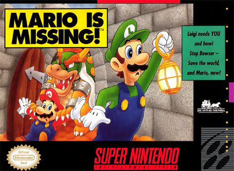 Portada de la descarga de Mario is Missing