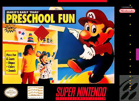 Portada de la descarga de Mario’s Early Years – Preschool Fun