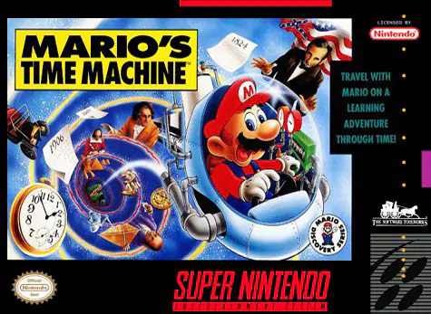 Portada de la descarga de Mario’s Time Machine