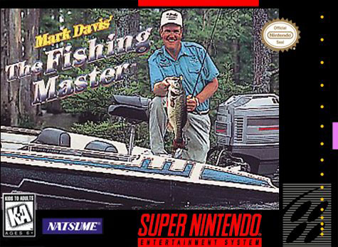 Carátula del juego Mark Davis' The Fishing Master (Snes)