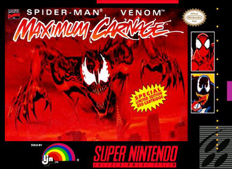 Carátula del juego Maximum Carnage (Snes)