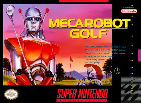 Portada de la descarga de Mecarobot Golf