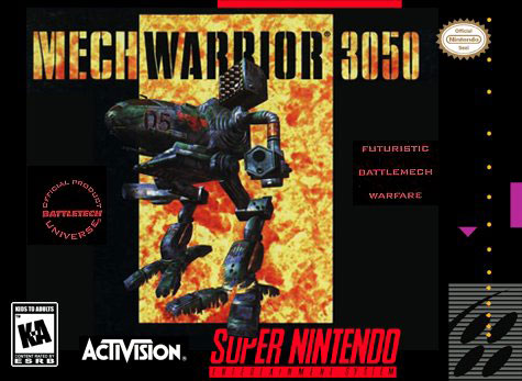 Carátula del juego MechWarrior 3050 (Snes)