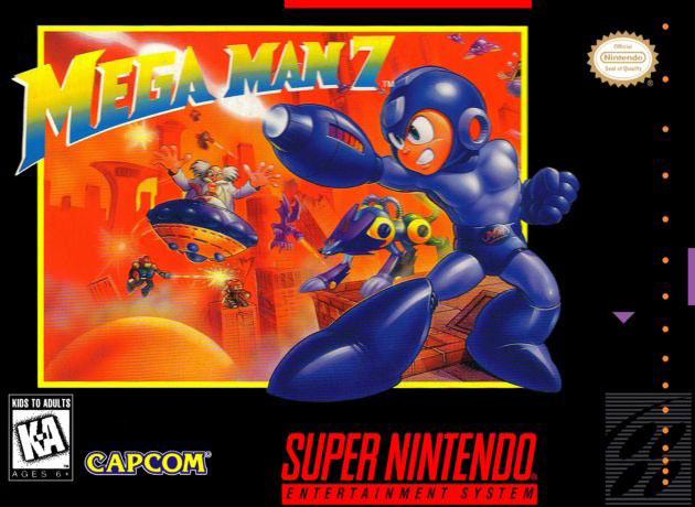 Carátula del juego Mega Man 7 (Snes)