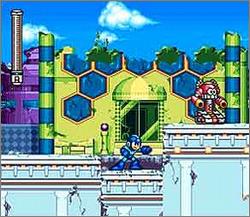 Pantallazo del juego online Mega Man 7 (Snes)
