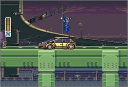 Pantallazo del juego online Mega Man X (Snes)