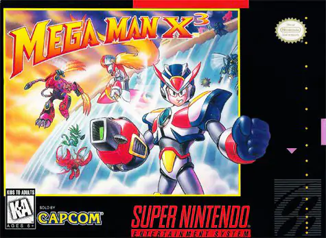 Portada de la descarga de Mega Man X3