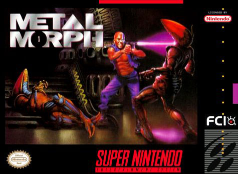Carátula del juego Metal Morph (Snes)