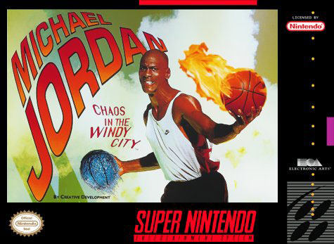 Carátula del juego Michael Jordan - Chaos in the Windy City (Snes)