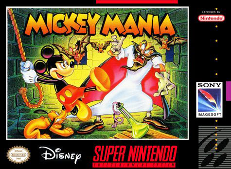 Carátula del juego Mickey Mania - The Timeless Adventures of Mickey Mouse (Snes)