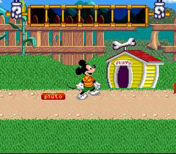 Pantallazo del juego online Mickey's Playtown Adventure - A Day of Discovery (Snes)