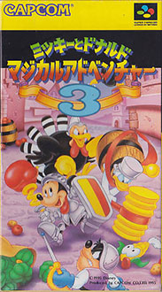 Carátula del juego Mickey & Donald Magical Adventure 3 (SNES)