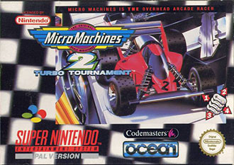 Carátula del juego Micro Machines 2 Turbo Tournament (SNES)