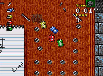 Pantallazo del juego online Micro Machines 2 Turbo Tournament (SNES)