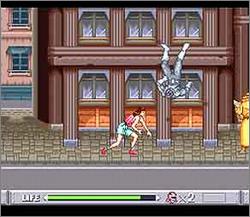 Pantallazo del juego online Mighty Morphin Power Rangers (Snes)