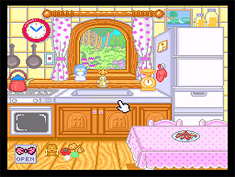 Pantallazo del juego online Motoko Chan no Wonder Kitchen (SNES)