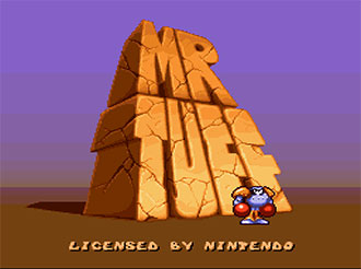 Carátula del juego Mr. Tuff (SNES)