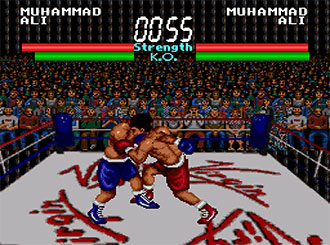 Pantallazo del juego online Muhammad Ali Boxing (SNES)
