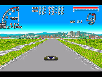 Pantallazo del juego online Nakajima Satoru Kansyu F-1 Hero '94 (SNES)