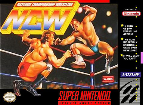 Carátula del juego Natsume Championship Wrestling (Snes)