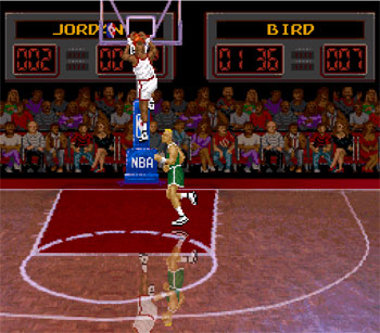 Pantallazo del juego online NBA All-Star Challenge (Snes)