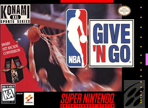 Carátula del juego NBA Give 'N Go (Snes)