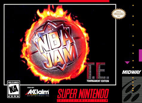 Carátula del juego NBA Jam Tournament Edition (Snes)
