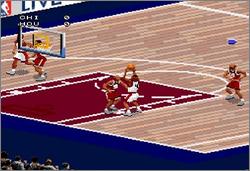 Pantallazo del juego online NBA Live 98 (Snes)