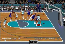 Pantallazo del juego online NBA Showdown (Snes)