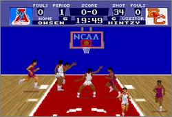 Pantallazo del juego online NCAA Basketball (Snes)