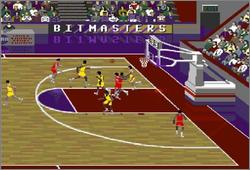 Pantallazo del juego online NCAA Final Four Basketball (Snes)