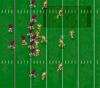 Pantallazo del juego online NCAA Football (Snes)