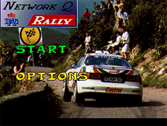 Juego online Network Q RAC Rally (SNES)