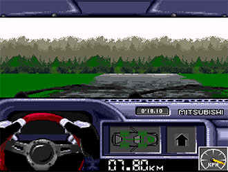 Pantallazo del juego online Network Q RAC Rally (SNES)